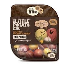 The Little Potato Company Fresh Potatoes A Little Garlic & Herb 454 G