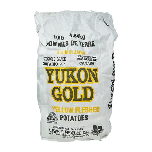 Yukon Gold Potatoes 10lbs (bag)